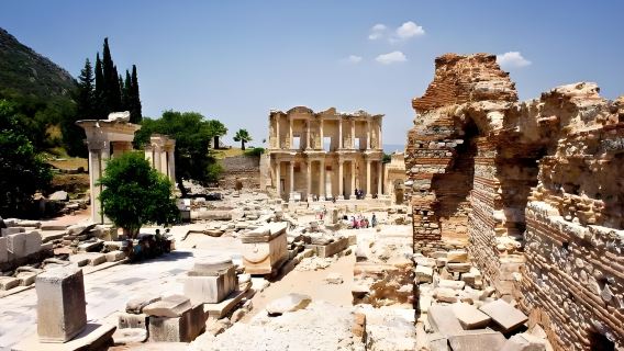 Passeio de um dia com carro privativo para a antiga cidade de Éfeso na Turquia | Partida de Esmirna/Kuşadası/Selçuk