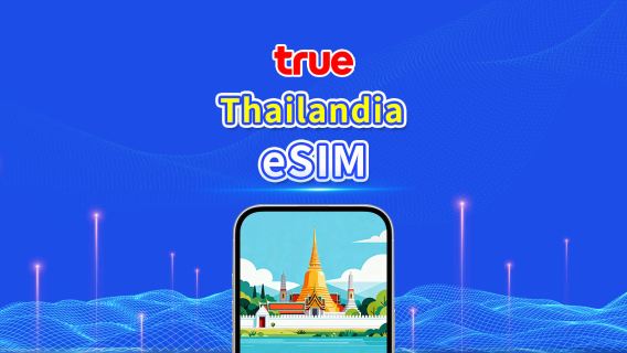 Thailand | DTAC eSIM | 5G/4G | eSIM Turis Nomor 1 di Thailand | Hari Alami | 7-10 hari | Kode QR