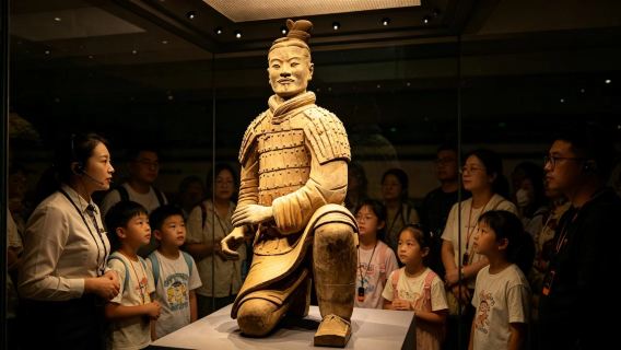 秦始皇帝陵博物院（兵馬俑）拼團人工講解/私享團1單1團+無線耳麥【隨到隨安排】