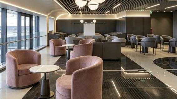 VIP-lounge-adgangsbillet til Ioannis Kapodistrias Internationale Lufthavn (CFU) på Korfu i Grækenland (inkluderer VIP-ventetid/skift af fly/hvile/spisning)