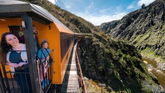 Dunedin: Scenic Railway Tour Through the Taieri Gorge