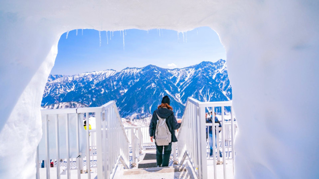 日本立山黑部阿爾卑斯山脈路線一日遊：長野出發/雪牆觀光
