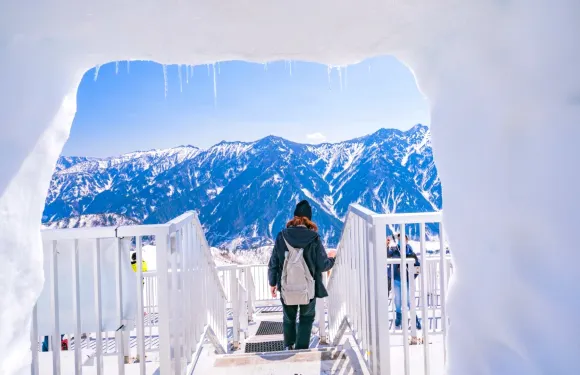 日本立山黑部阿爾卑斯山脈路線一日遊：長野出發/雪牆觀光