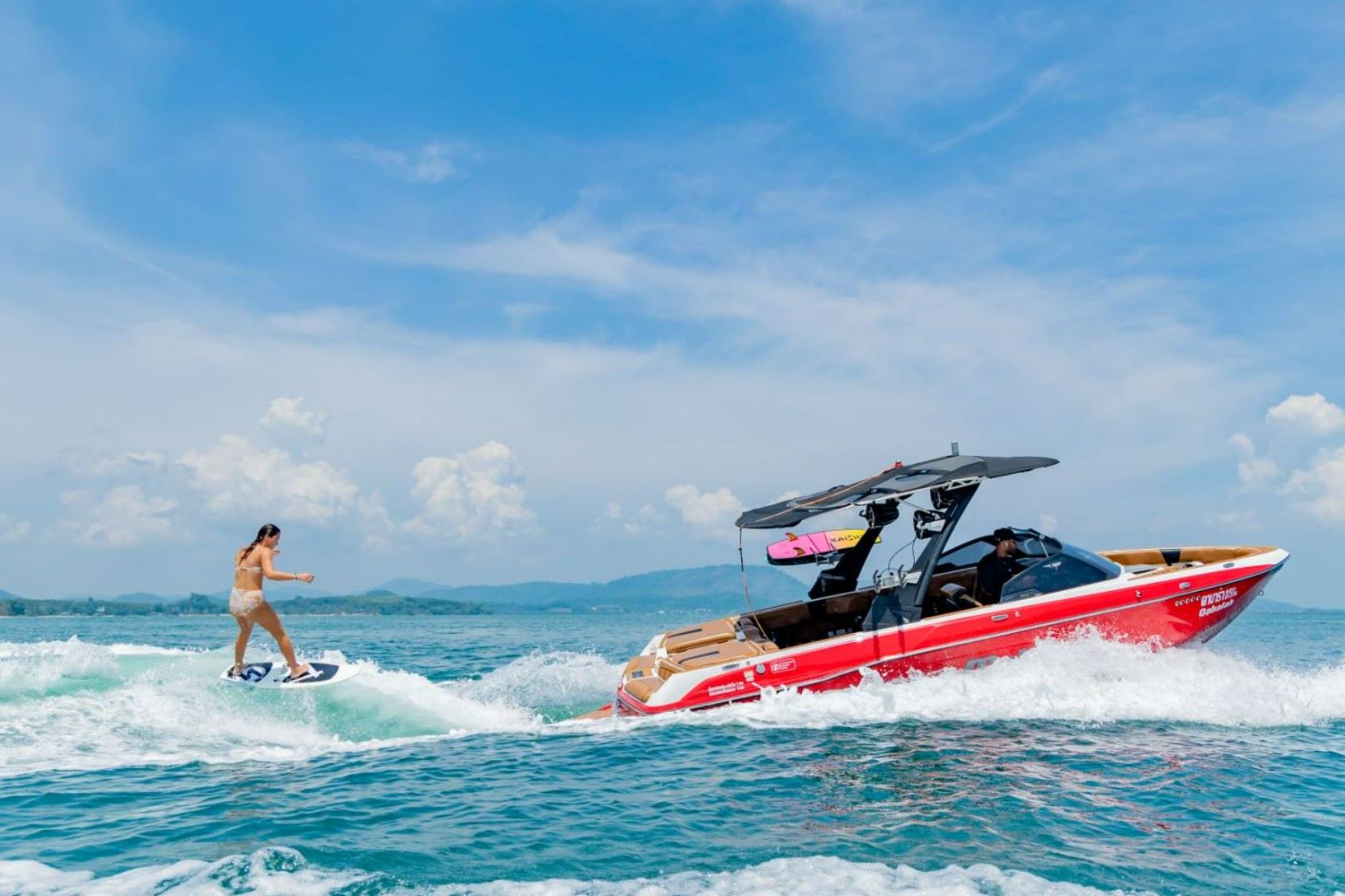 태국 푸켓 [해상 익스트림 액티비티 체험|천사 여행 스릴 넘치는 웨이크서핑 & 제트스키 6개 섬 자유여행