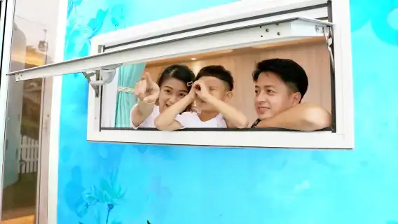 Hualien | Hualien Farglory Ocean Park | Overnight star-gazing sea-viewing camper - Blue Whale cabin experience | On sale during summer vacation