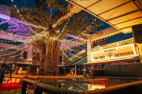沖縄ナイトクラブ：TOP TREE 入場券+ドリンク/フード食べ放題 & VIP