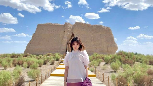 【包車】敦煌西線全線一日遊玉門關+陽關+雅丹看日落戈壁拍星空