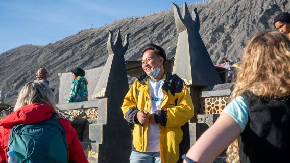 Startpunkt ist Surabaya: Gemeinsame geführte Sonnenaufgangstour zum Bromo