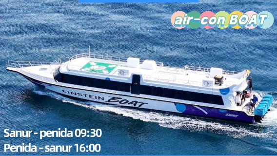 Billet de bateau rapide entre BALI (SANUR) et NUSA PENIDA