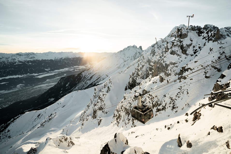 Top van Innsbruck: retourticket voor de kabelbaan