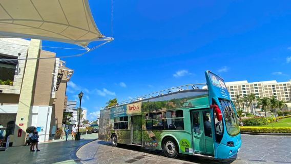 Cancún: Tour en autobús turístico con paseo en submarino