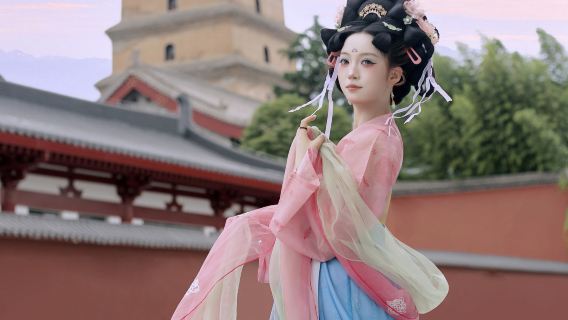 西安大唐不夜城旅拍【精品款漢服任選，套餐內一價全含，無隱形消費】