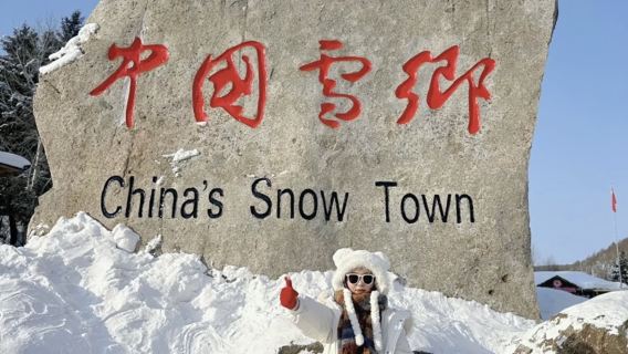 拼團遊夜景、多組合含大禿頂子山、冰雪畫廊、雪鄉門票雪鄉一日遊