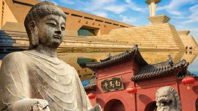 Lawatan Kumpulan Eksklusif 2-8 Orang Gua Longmen + Kuil Kuda Putih + Muzium Luoyang/Termasuk Tiket Masuk Muzium Luoyang