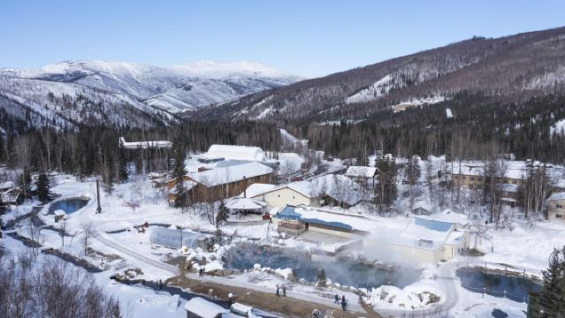 美國阿拉斯加費爾班克斯珍娜溫泉+拓荒者公園+候鳥保護區一日遊