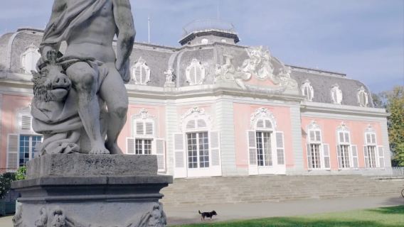 德國杜塞爾多夫來回本拉特宮-夢幻粉色宮殿-包車-精選