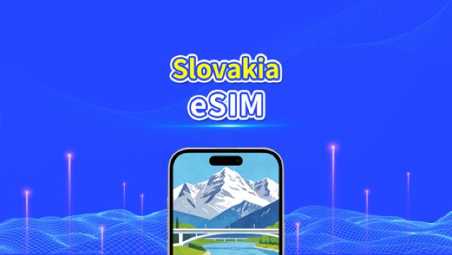 Slovakia eSIM | 5G/4G | Daily/Total Data Package | 1-30 days | 24-Hour Billing | QR code