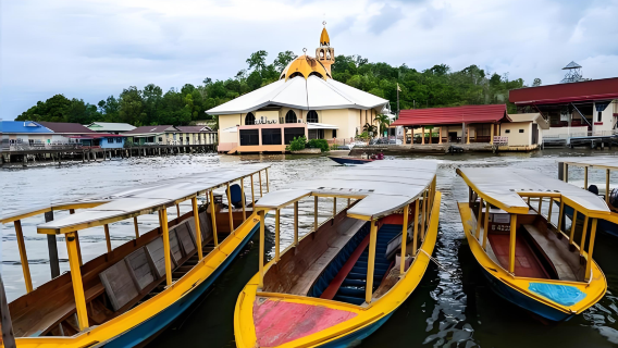 Lawatan Sehari Klasik Kampung Air & Hutan Bakau Sewa Peribadi Brunei (Hantar-Jemput Pelabuhan)