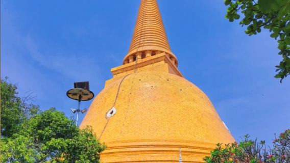 เจดีย์โบราณอันเงียบสงบทางตะวันตกของกรุงเทพฯ-นครปฐม | องค์พระปฐมเจดีย์ + วัดสามพราน | ทัวร์เหมารถส่วนตัวพร้อมบริการรับ-ส่งถึงที่