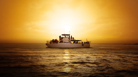 Crucero BIG al atardecer en Guam con cena | Barbacoa buffet y bebidas ilimitadas, posibilidad de avistar delfines, transporte opcional