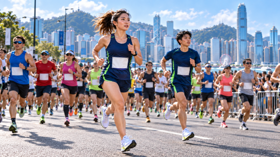 2027渣打香港馬拉松 10KM直通參賽一日旅遊套餐