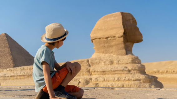 Cairo departure Grand Egyptian Museum + pyramids + Great Sphinx of Giza 1-day tour with lunch