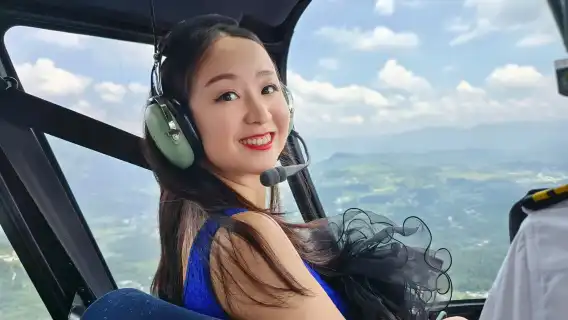 【網紅路線-空中奇蹟-退役殲擊機飛行員機長】張家界直升機空中觀光飛行體驗