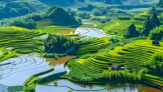 Guilin Longji Terraces, Jinkeng Dazhai, Huangluo Yaozhai one-day tour ( Chinese/Mandarin/English Available)