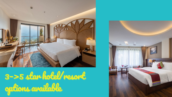 Depuis Hanoi : Circuit de 3 jours et 2 nuits à Sapa en voiture de luxe – Cat Cat, Fansipan, Ham Rong et village local