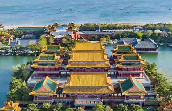 煙台蓬萊閣+八仙過海景區+文城城堡+孤獨的鯨一日遊