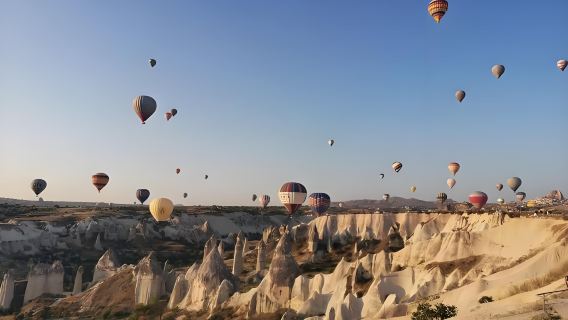 Романтическая Турция|Каппадокия - городок Горем|Классический маршрут на выбор: красная или зеленая линия|Индивидуальный тур с арендой транспорта
