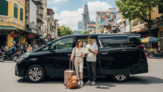 Erkunden Sie Ho-Chi-Minh-Stadt: Erleben Sie die Schönheit der Stadt bei einer Tour im gecharterten Auto (4 Stunden/8 Stunden)