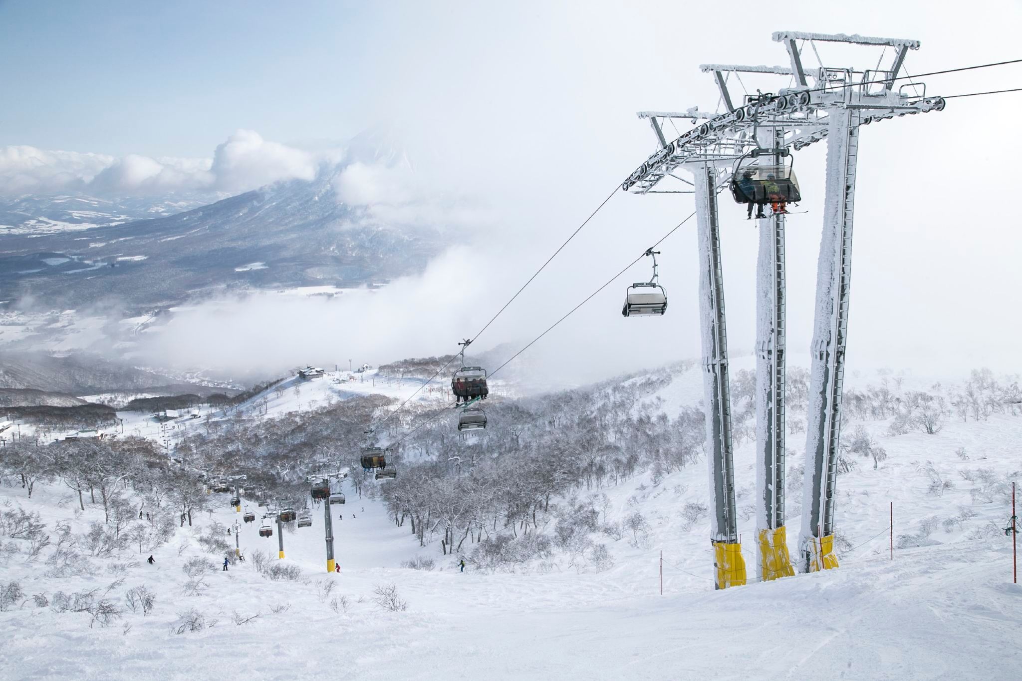 Niseko Grand Hirafu Ski Resort: biglietto per la funivia di 6 ore & bus andata e ritorno (partenza/arrivo da Sapporo) - Pacchetto invernale per sciare con piacere