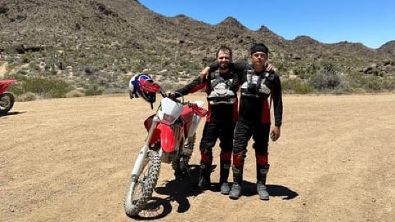 Las Vegas: Hidden Valley Extreme Dirt Bike Tour Jean NV