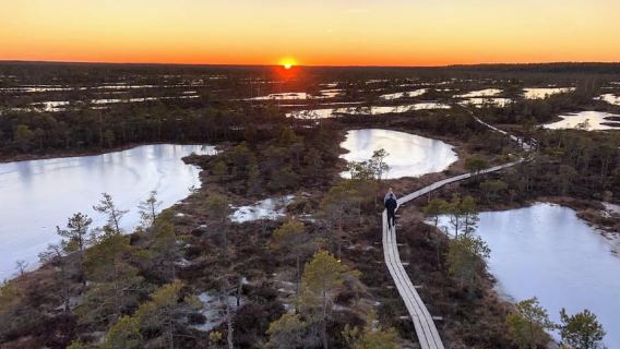 Jurmala: escursione al tramonto nel Parco Nazionale di Kemeri
