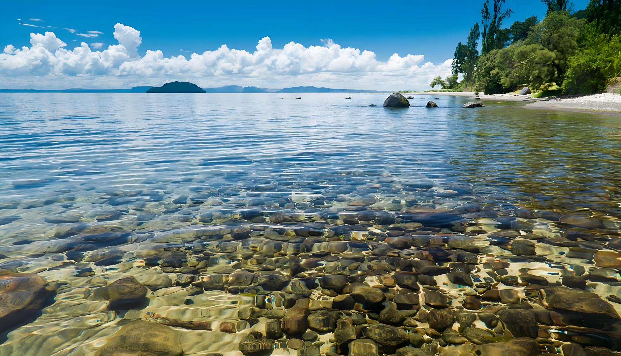 藍泉＋地熱公園＋胡卡瀑布＋陶波湖【精品小團－奧克蘭來回】