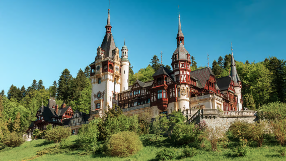 Bucharest, Romania: Brown Castle + Peleș Castle 1-day Tour / Vampire Castle