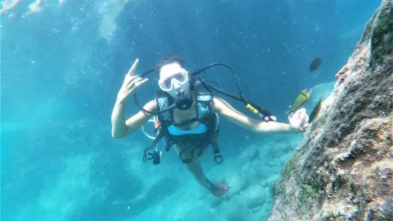 Desde Antalya, Belek y Kemer: Tour de Buceo con Almuerzo y Traslados al Hotel