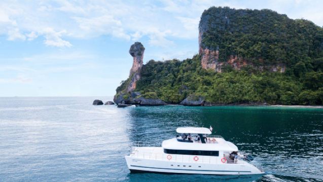 Półdniowa wycieczka łodzią z Krabi - do wyboru cztery wyspy/wyspa Hong/siedem wysp | Różne typy łodzi | Transfer z/do hotelu | Łatwa podróż