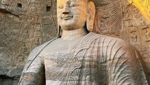China Shanxi: Yungang Grottoes + Datong Museum + Northern Wei Mingtang Ruins Park in Datong