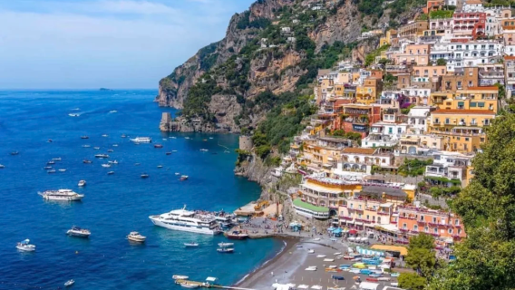 Italia - Tour di un giorno ad Amalfi: Scavi di Pompei + Borgo di Amalfi (biglietto d'ingresso non incluso)