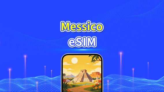 Messico 5G eSIM | Copertura multirete | Pacchetto dati giornaliero/totale | 1–30 giorni | Fatturazione 24 ore | Codice QR
