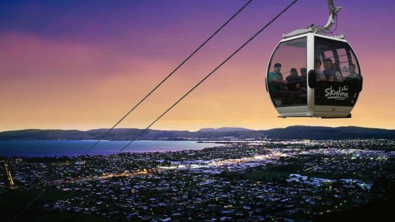 Nuova Zelanda: isola del Nord e del Sud | Rotorua funivia + scooter elettrico tour di mezza giornata a scelta