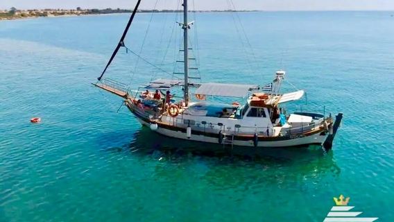 リンドス・ペフコス発：3つの湾を巡るオールインクルーシブ泳ぎ付きクルーズ