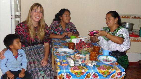 Alojamiento en casa maya en San Jorge