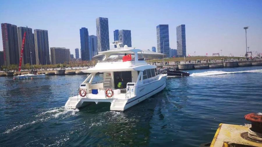 遼寧大連東港遊艇碼頭◆41尺/46尺豪華帆船◆豪華遊艇包船出海體驗【多種船型自由選擇◆親子團建出遊優選】