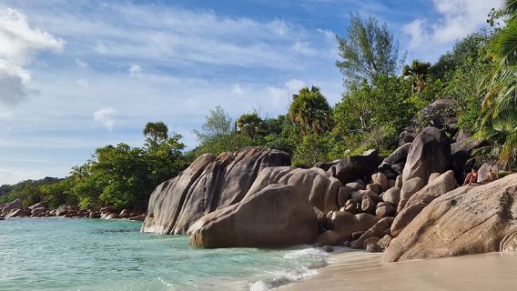 однодневный тур на острова Праслин-Айленд и Ла-Диг с трансфером с Маэ и Праслина, обед в креольском стиле