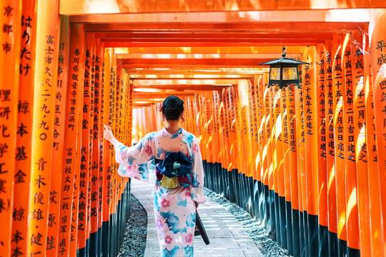 Japan Kyoto Arashiyama + Sanzenin One Day Tour