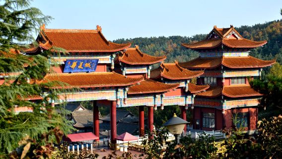 威海市暢遊親子/銀髮/情侶|溫泉+海洋世界+貓頭山+火炬八街