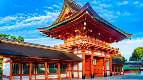 ทัวร์ครอบครัวเกียวโตและนารา |สวนนารา + ฟูชิมิอินาริ + รถไฟอาราชิยามะ + ศาลเจ้าโนโนมิยะ